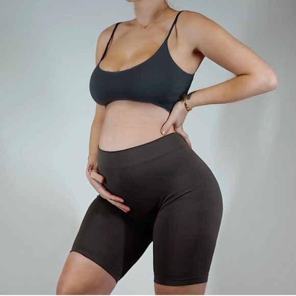 Naturyl Pants - 🆕 Naturyl Basic Biker Shorts Plus Size Charcoal